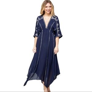 Boho Boutique Maxi Dress Size L